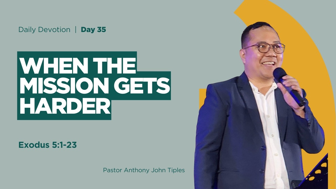Daily Devotion  February 4, 2026, Wednesday, Day 35