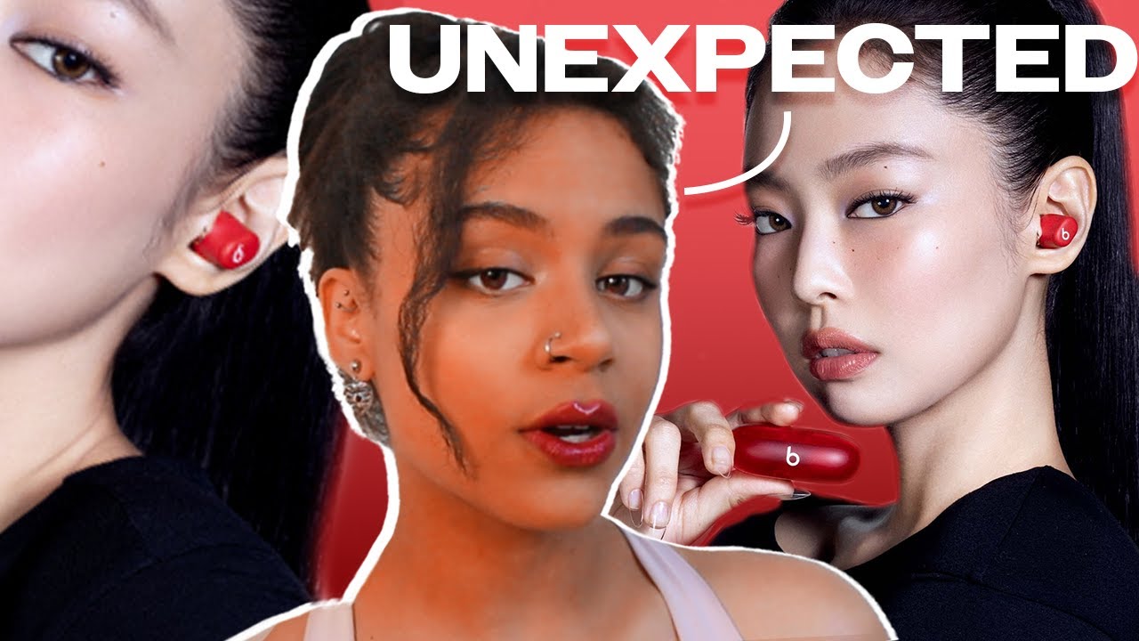 JENNIE - WOMAN UP 🎧 Beats Solo Buds Advertisement Reaction