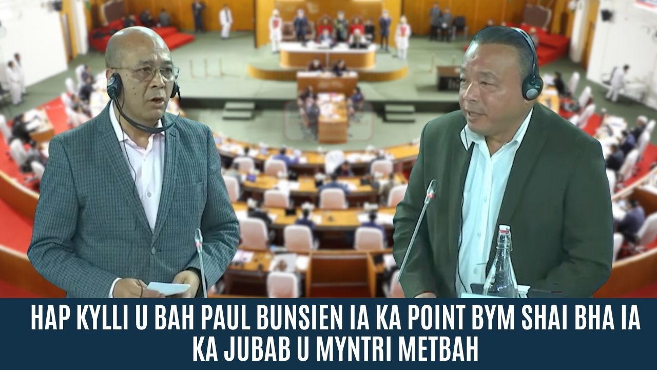 HAP KYLLI U BAH PAUL BUNSIEN IA KA POINT BYM SHAI BHA IA KA JUBAB U MYNTRI METBAH