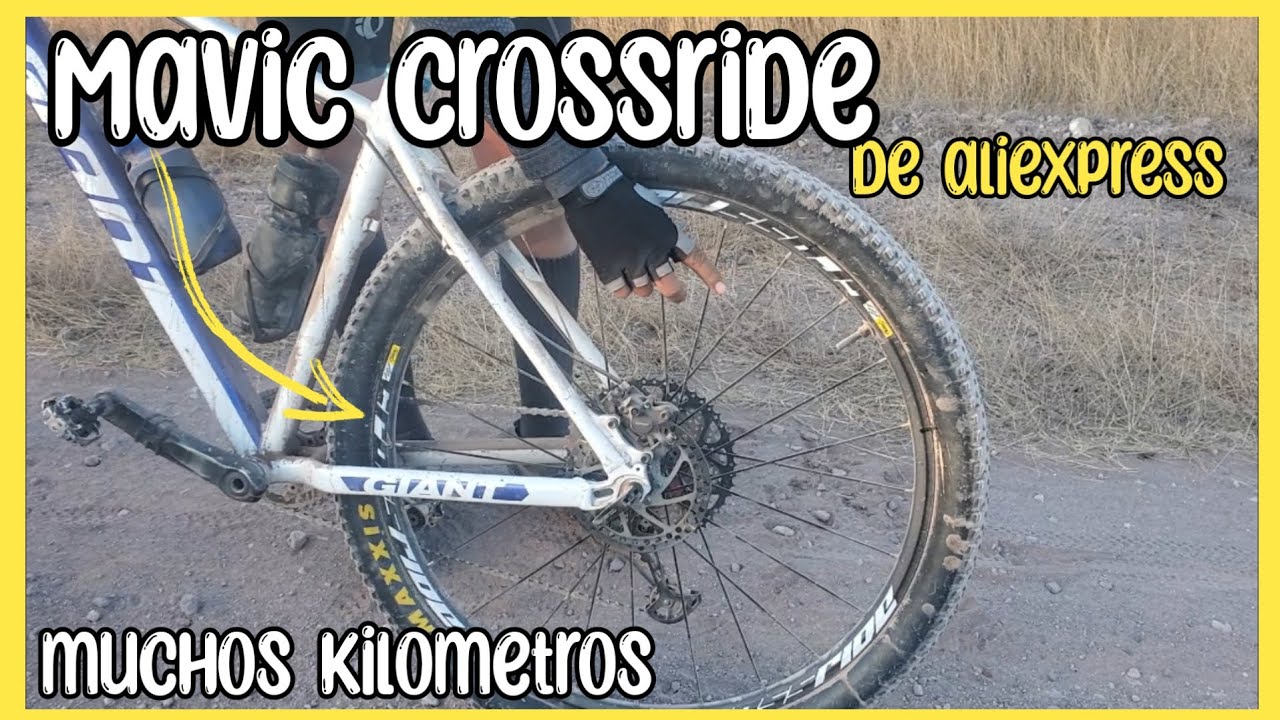 Despues de 1 año de uso, Rines de aliexpress mavic crossride
