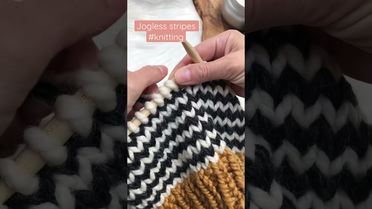 Jogless stripes 