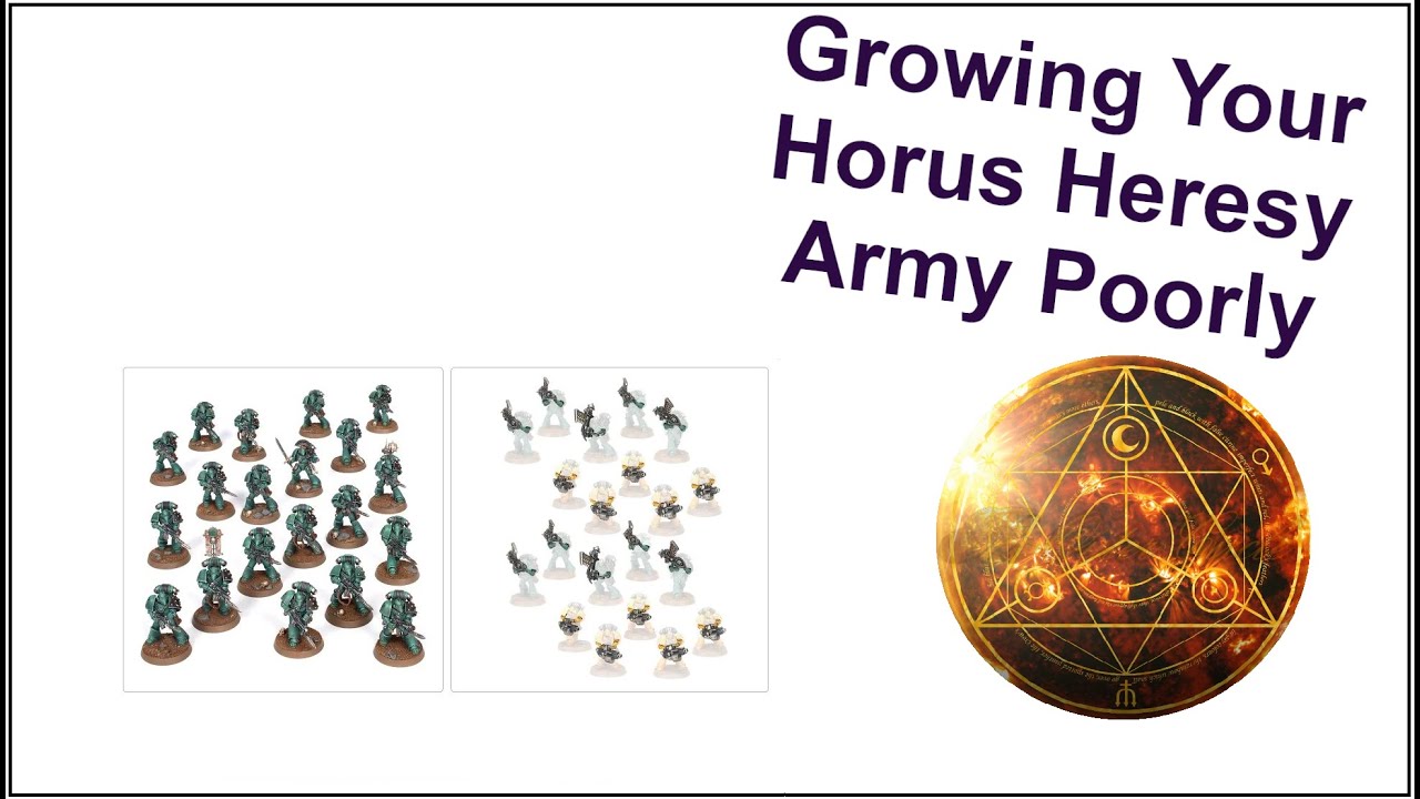 Growing Your Horus Heresy Army Poorly