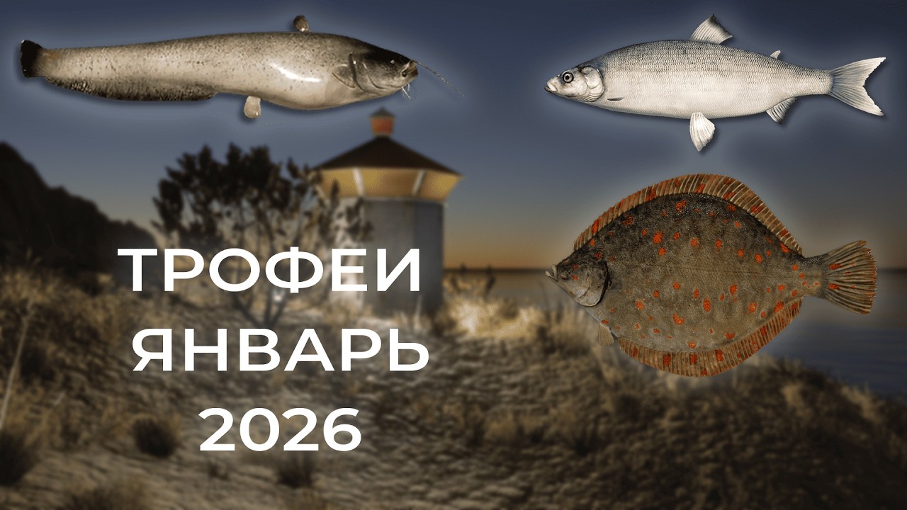 Трофеи Январь 2025 | Русская рыбалка 4