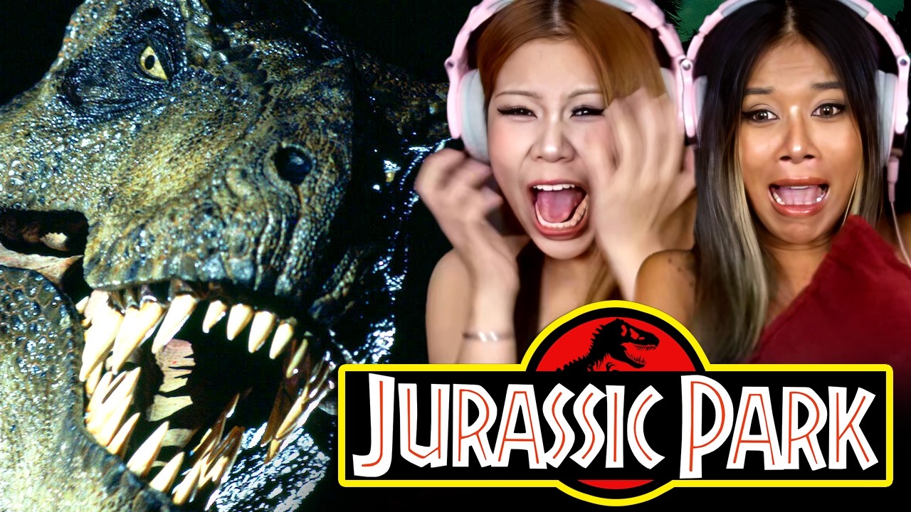 Asian Girls React | Jurassic Park | First Time Watch