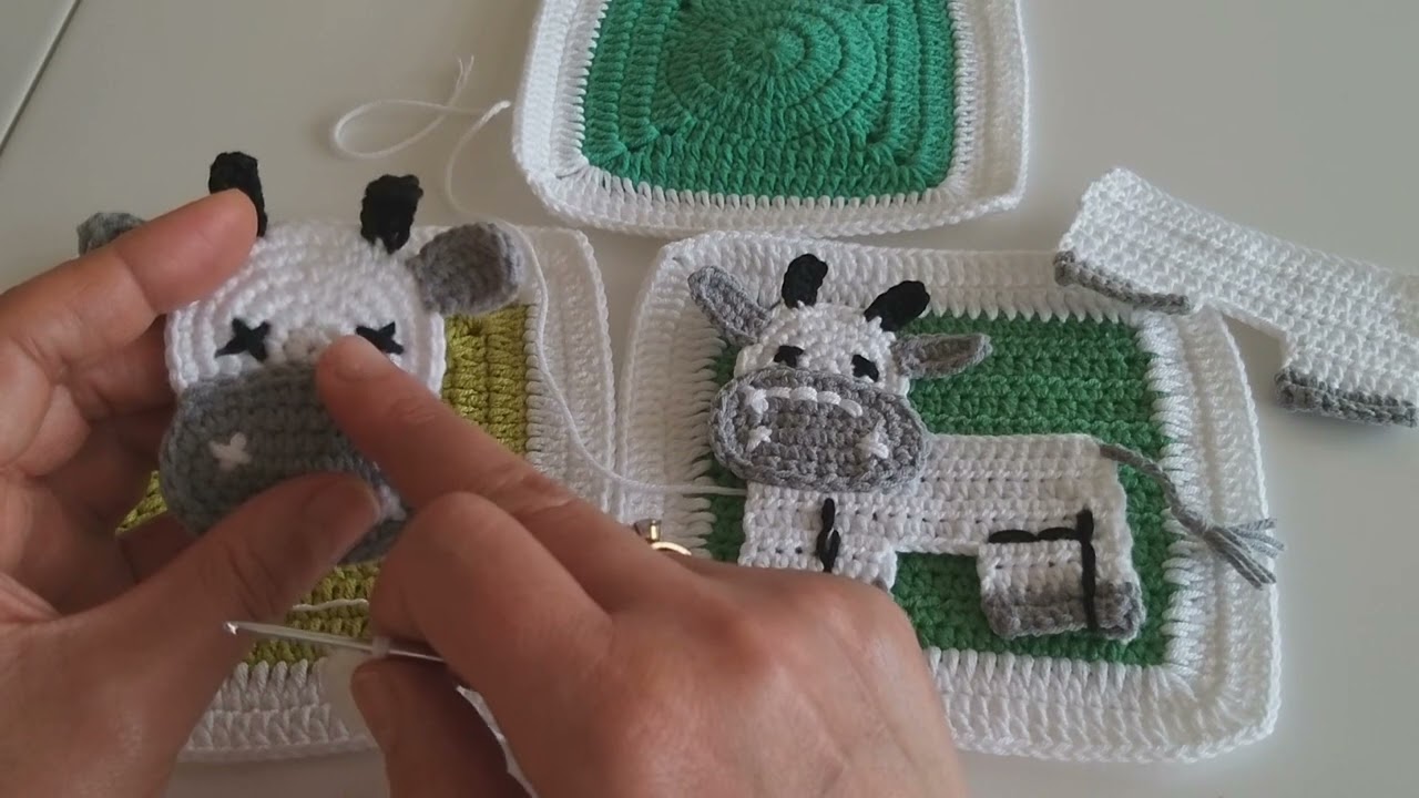 Dikkat Çeksin Diye Şişirilmiş Bir Şey Değil Gercekten Bayılacaksınız (İnekli Motif Yapımı)