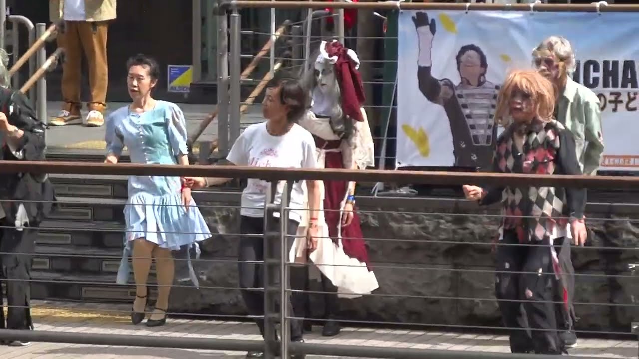 ﾏｲｹﾙ･ｼﾞｬｸｿﾝ追悼ﾀﾞﾝｽ Start with Us 2024 in 道頓堀 1st①