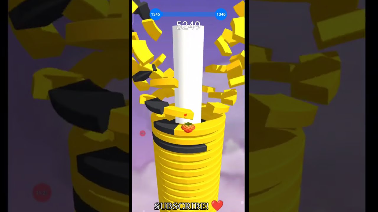 Live Stack Ball 3D 😱🔥 Satisfying Game #shortslive #shorts #stackball