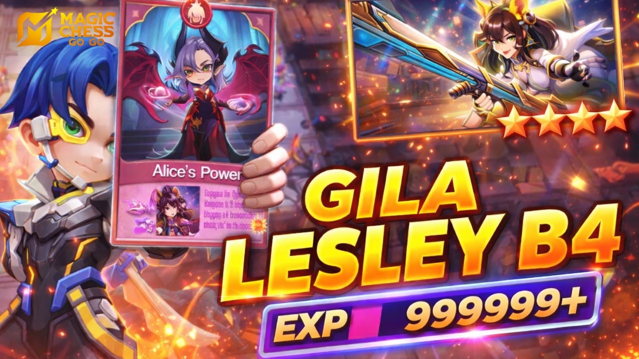 GILA! LESLEY B4 JADI HERO LEGEND 😱 DARAHNYA TEBAL + KEKEBALAN TUBUH!!