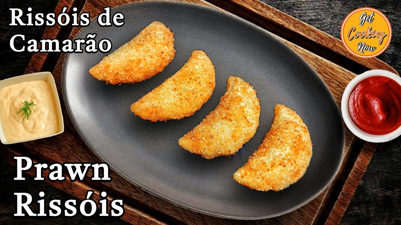 Tasty Prawn Rissois Recipe | Goan Prawn Rissois Recipe | Rissóis de Camarão | Shrimp Rissoles Recipe