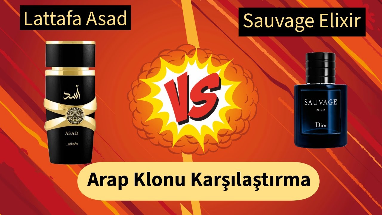 Sauvage Elixir vs Lattafa Asad ⚔️ | Gerçekten Klonu mu?