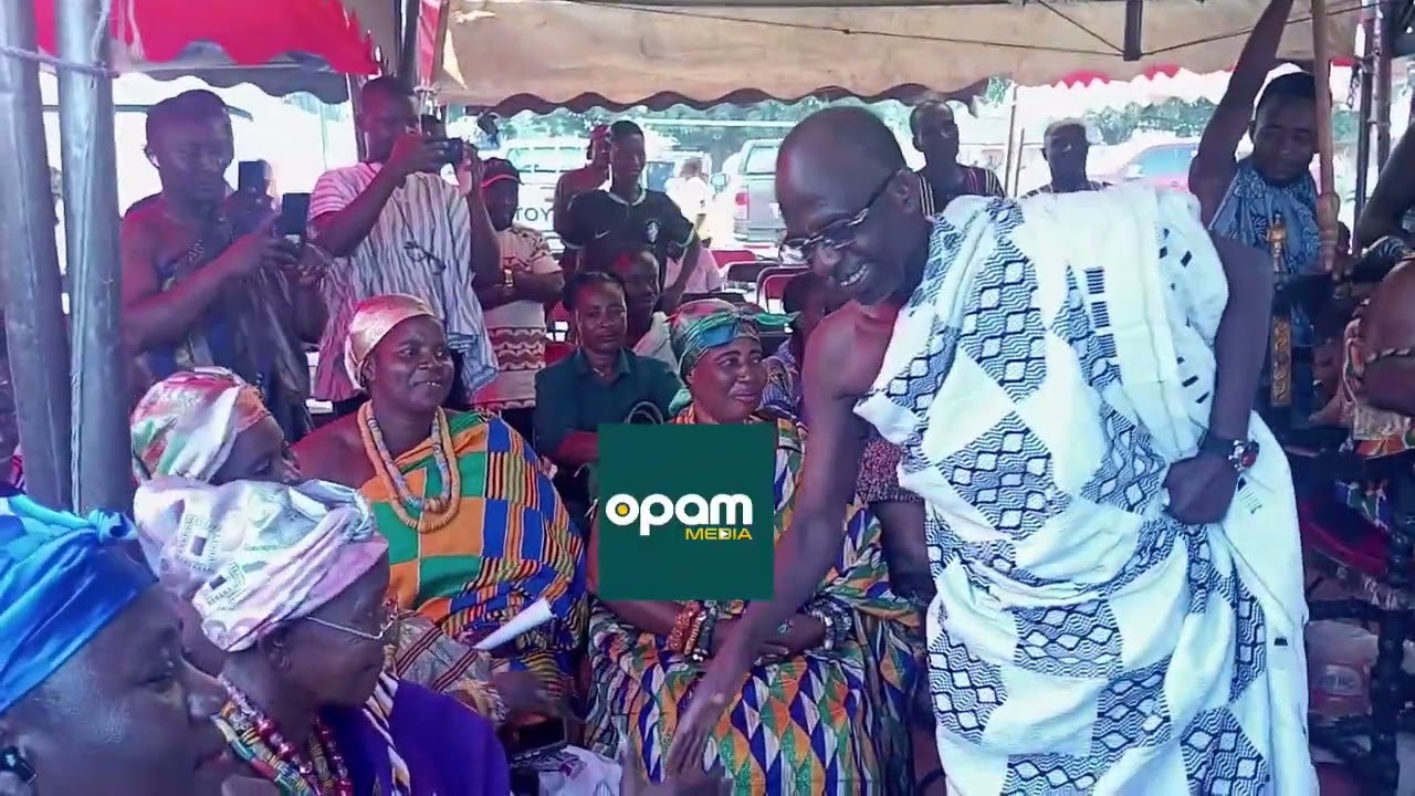 Krachi Wura Joins Basamanhene for the Grand Celebration of his Annual Yam Festival
