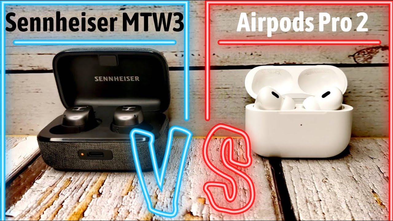 So sánh Tai nghe Airpods Pro 2 vs Sennheiser Momentum True Wireless 3, chọn chống ồn hay chất âm?