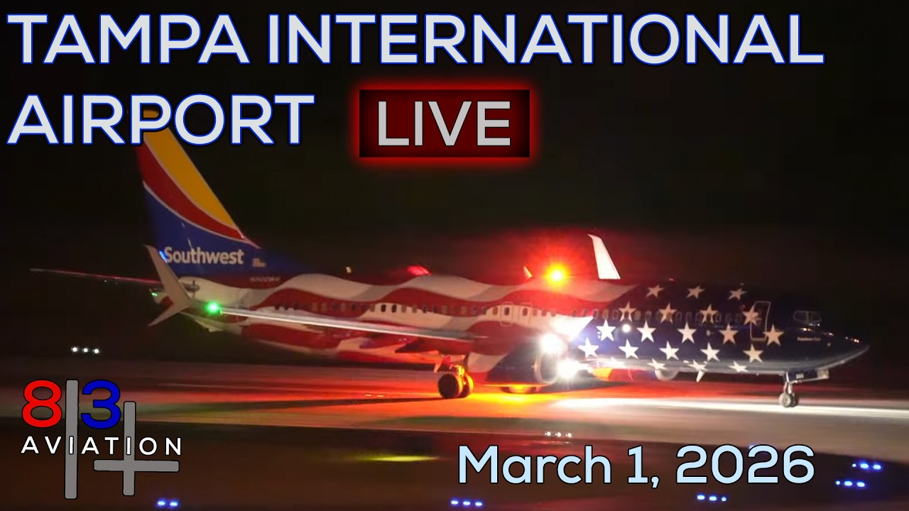 Live from Tampa International Airport - March 1, 2026