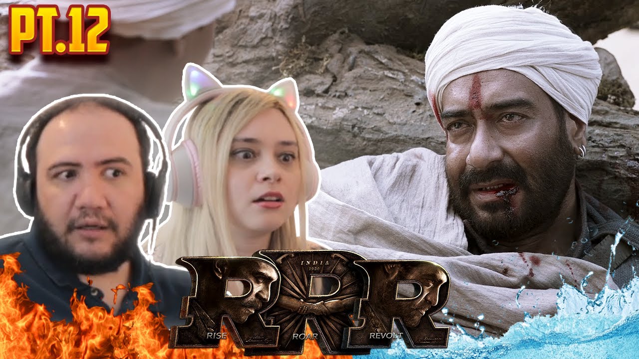Ajay Devgn Load, Aim, Shoot Pratice Scene | RRR Movie Reaction 12 | RRR | Producer Reacts