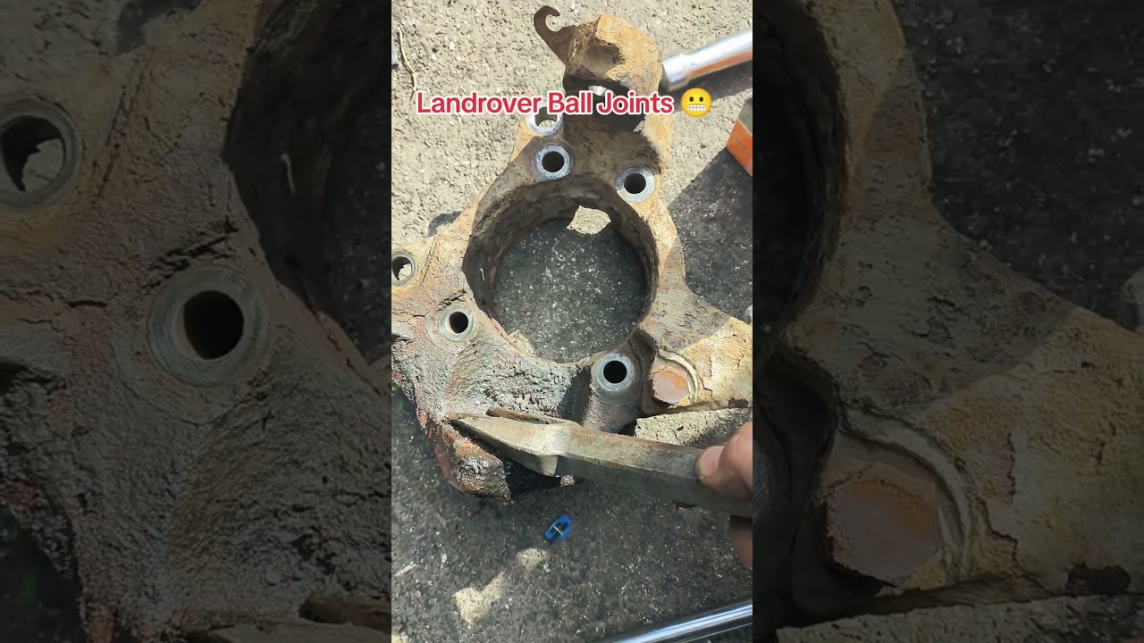 Landrover Discovery 2 upper and lower ball joint replacement 