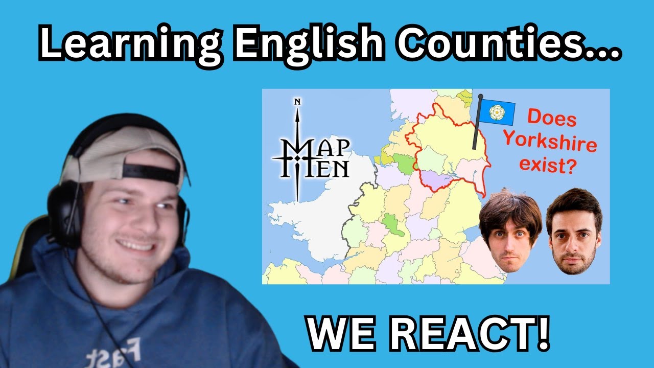 We React to English counties explained - Jay Foreman Reaction