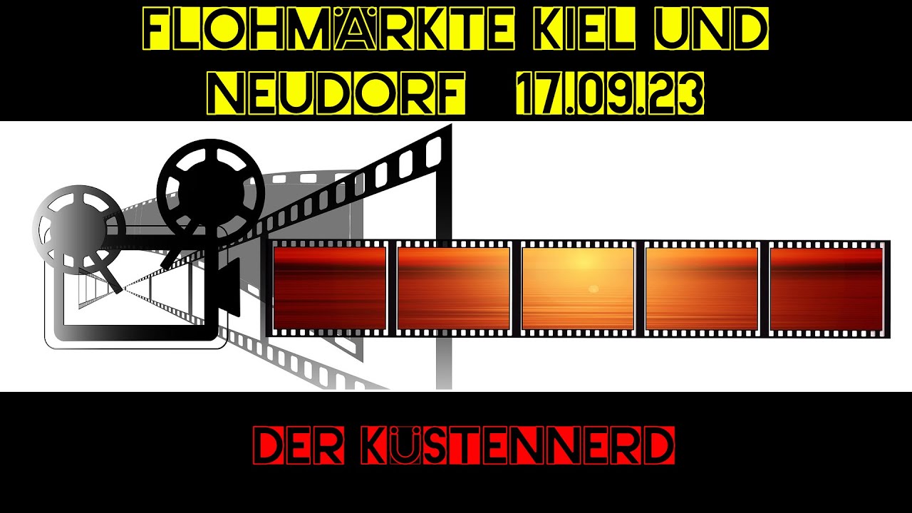 Flohmärkte Kiel und Neudorf --- 17.09.2023 --- mit GoPro