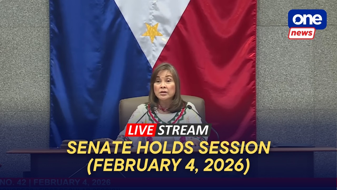 LIVE | Senate holds session (February 4, 2026)