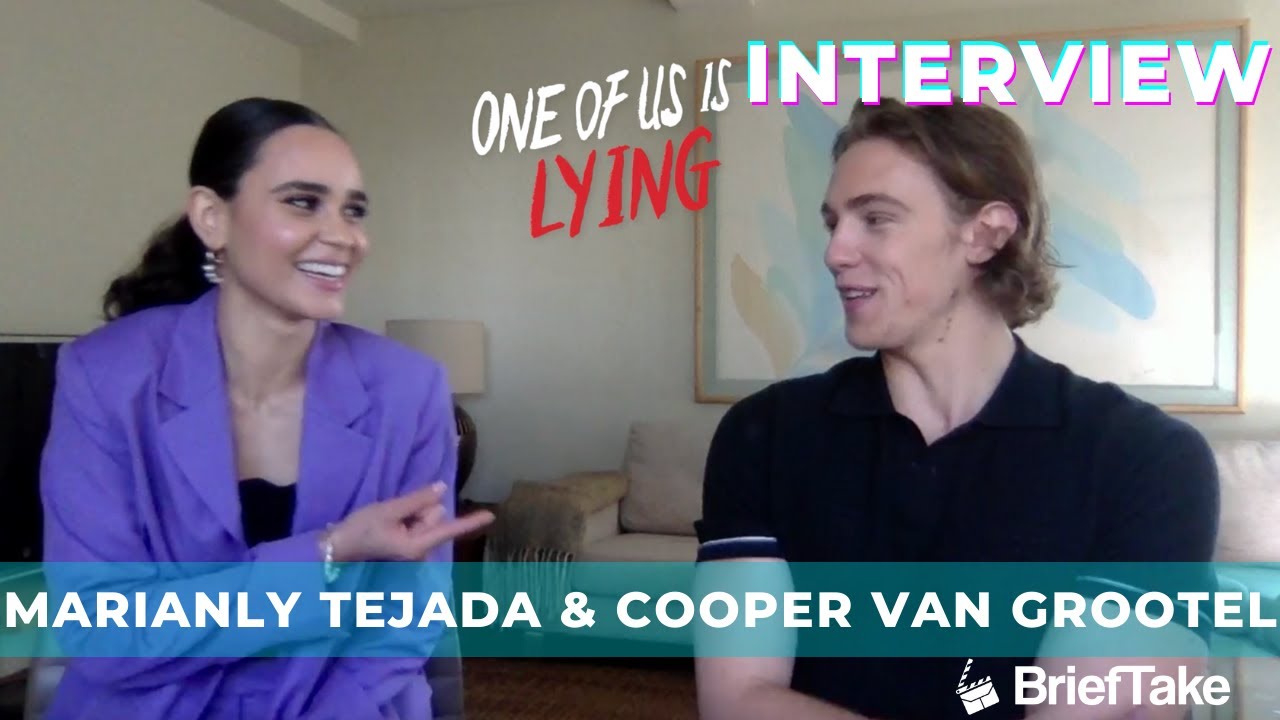 Marianly Tejada & Cooper van Grootel gush about each other: 'One of Us is Lying' interview