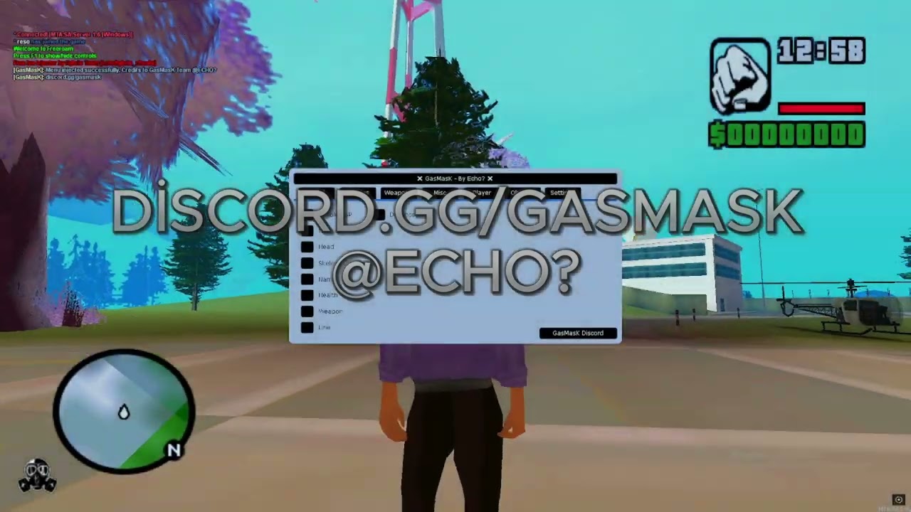 [Tutorial] MTA:SA GasMask Lua Executor + GASMASK MENU FREE MTA CHEAT