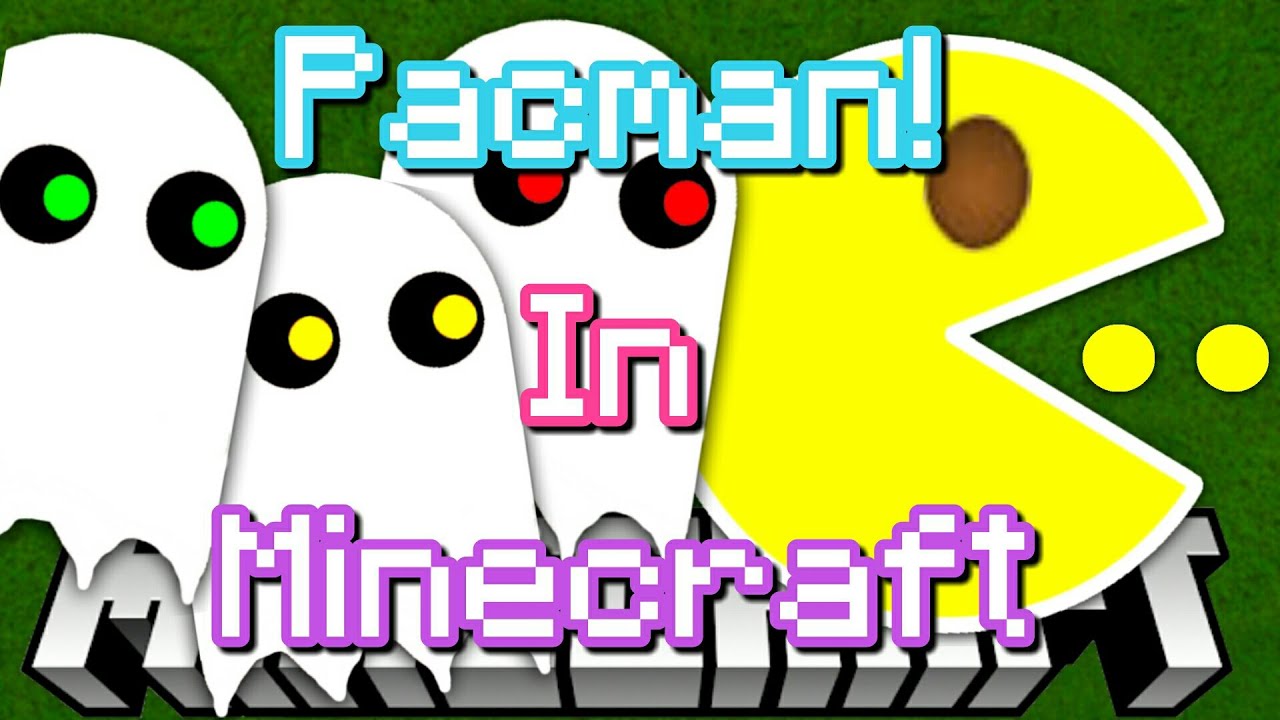 How to play Pacman in Minecraft MCPE & Bedrock Edition !!!