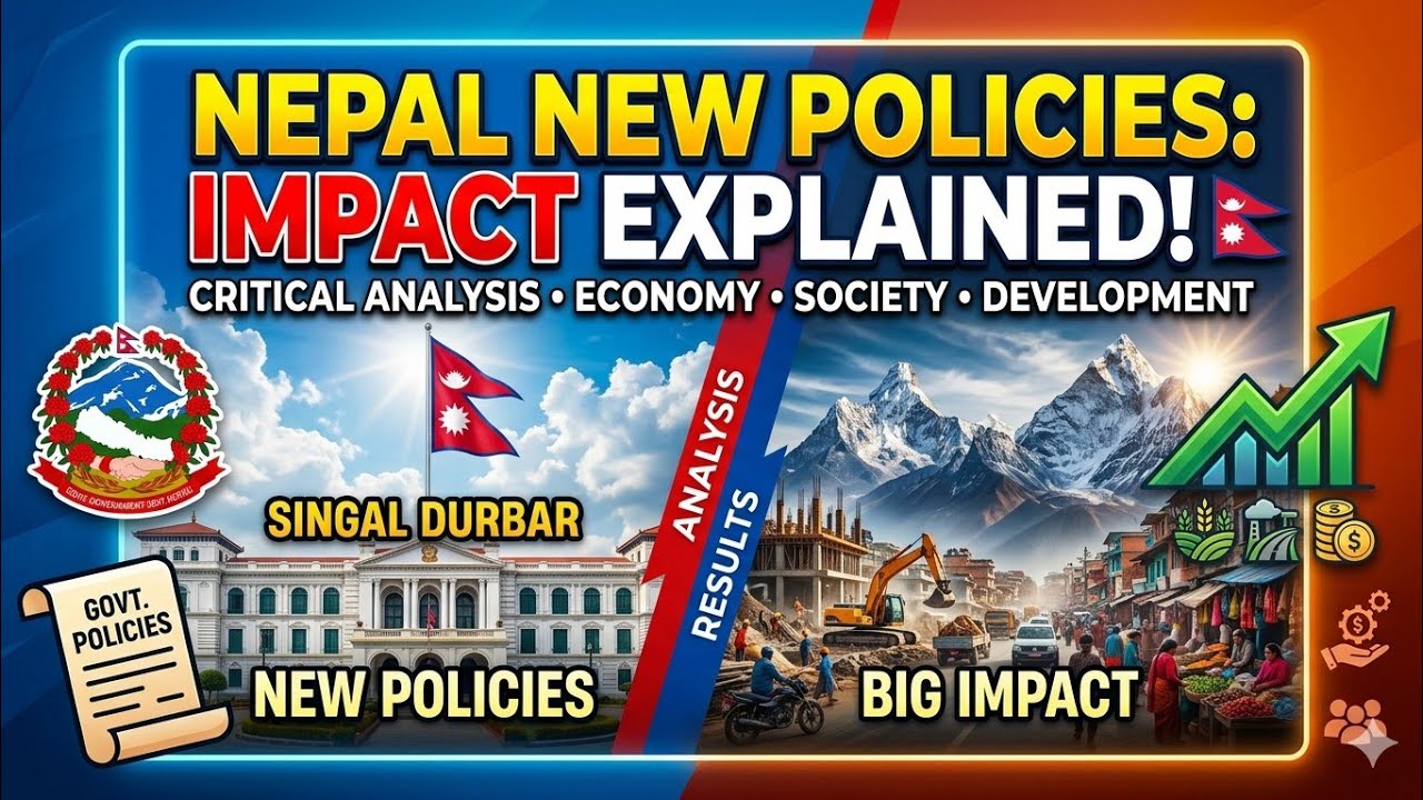 New Govt Policies 2026: How Nepal&rsquo;s Economy Will Change Forever#NepalPolitics #BalenShah #NewNepal