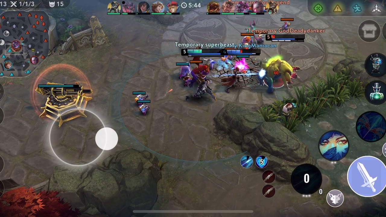 Vainglory ios Gameplay