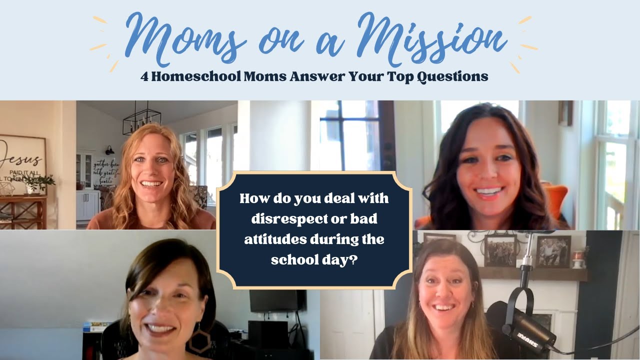 Apologia's Mom On A Mission: Let's Talk Discipline