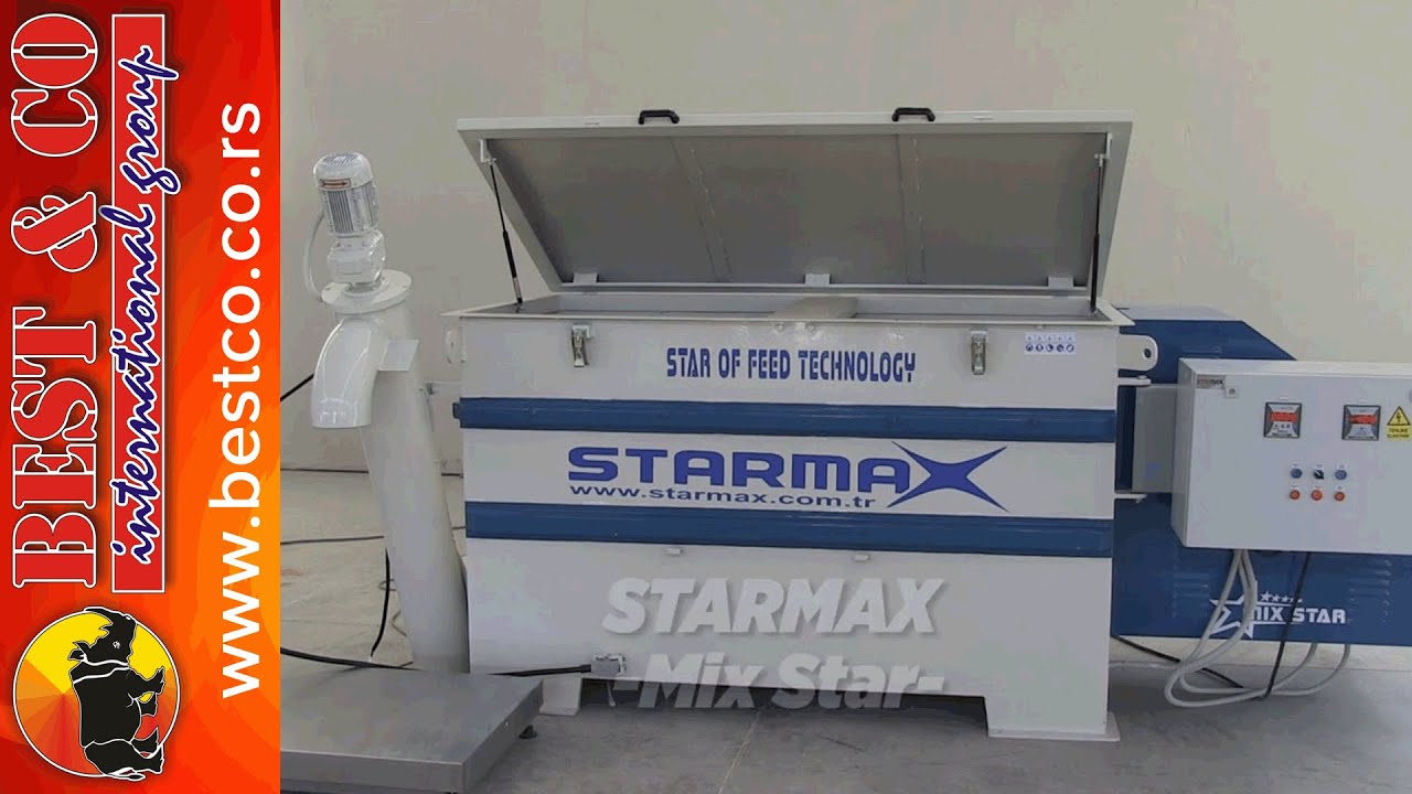 Horizontalni mesac za stocnu hranu STARMAX Mix Star