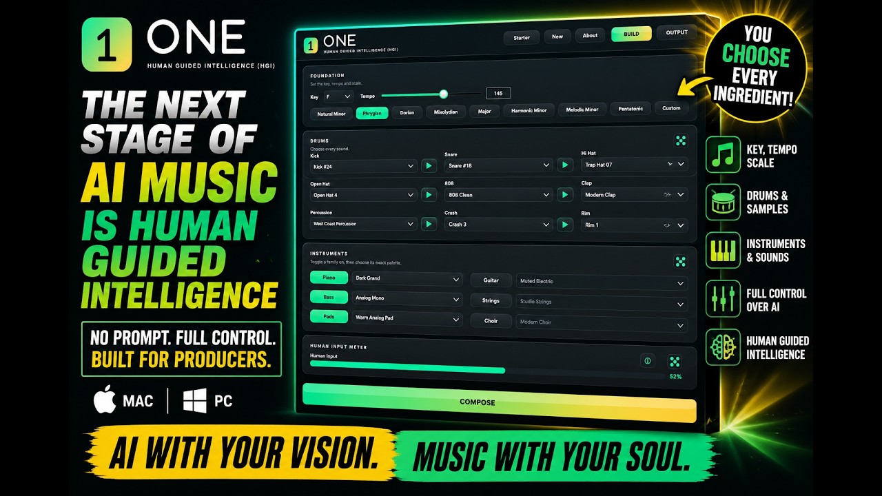 ONE | Future of AI music has just changed | VST/AU