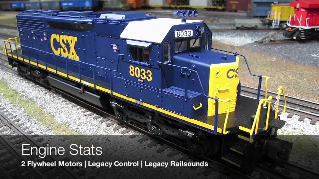 Lionel CSX SD40-2 w/Legacy