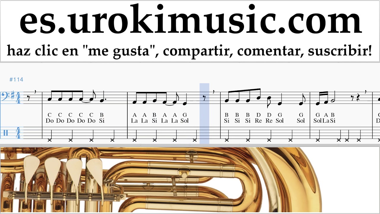 Tutorial de Tuba Lady Gaga, Bradley Cooper - Shallow Clases Notas um-i927