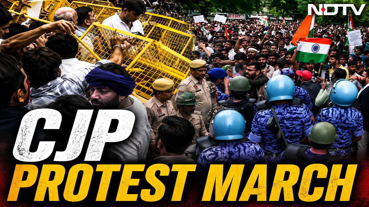 CJP Protest March LIVE | Parliament Protest LIVE | CJP Protest March To Parliament | Sonam Wangchuk