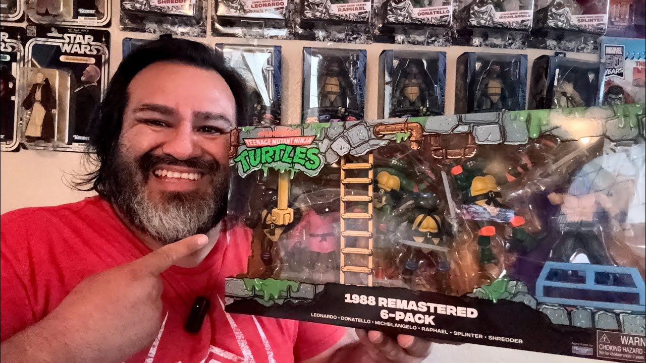Playmatestoys remastered six pack (Target exclusive) unboxing 