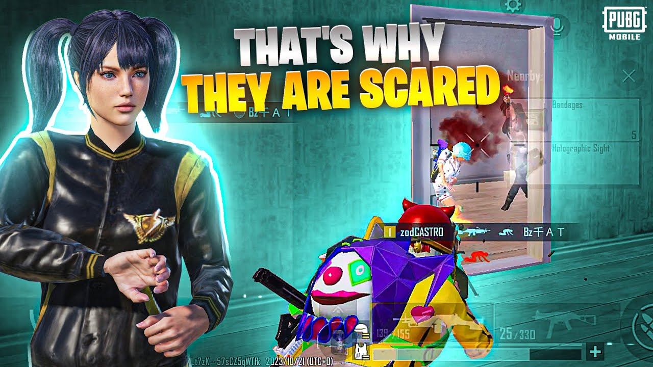 The Reason Why Arbi Players Are Scared of zodCASTRO💀🔥iPhone 11 | PUBG Mobile Montage
