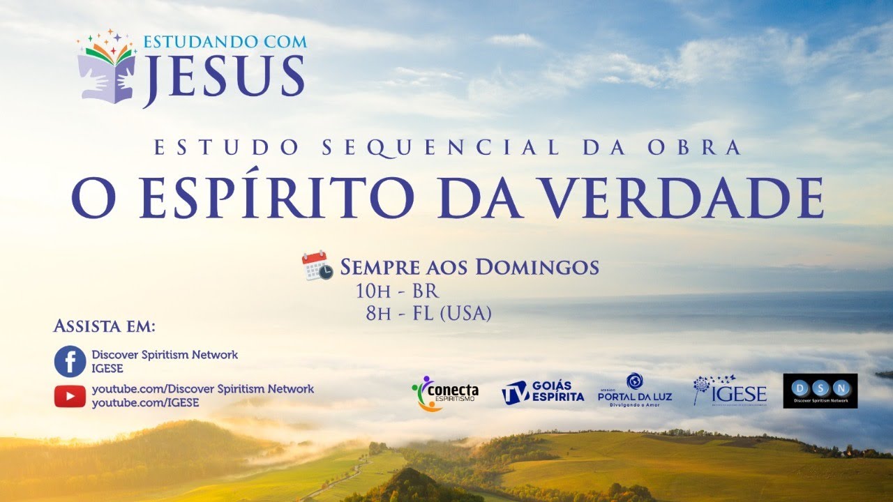 Estudando com Jesus | O ESPÍRITO DA VERDADE – Capítulo 46 | 01.03.26