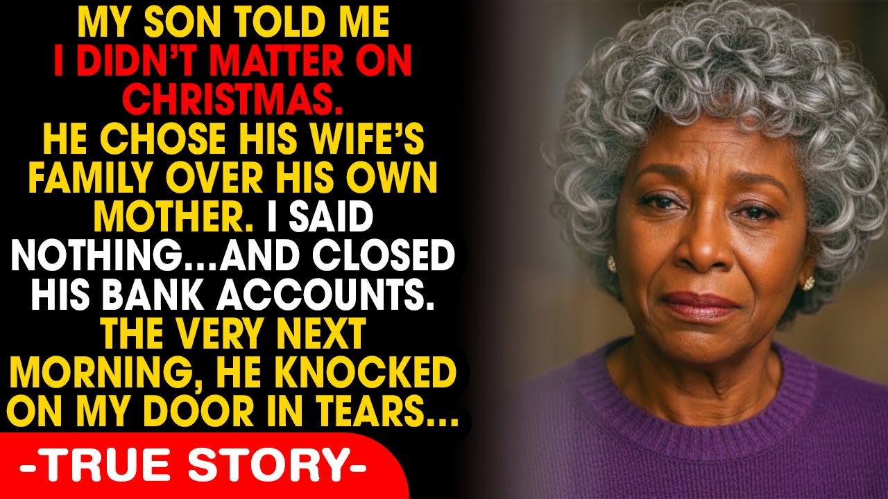 “Don’t Expect Us For Christmas,” My Son Texted — “My Wife’s Parents Matter More” So I Made A Plan