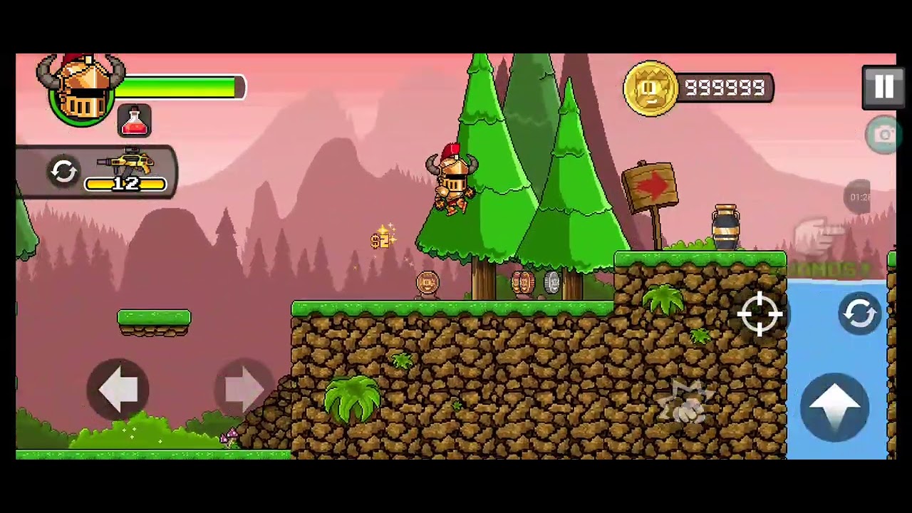 Speedrun del prólogo en Dan the Man 