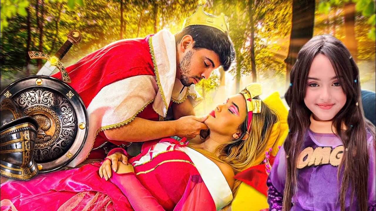 A BELA ADORMECIDA: TODOS DO CANAL DA BELINHA ESTÃO PRESOS NO CONTO DE FADAS E VIRARAM PERSONAGENS