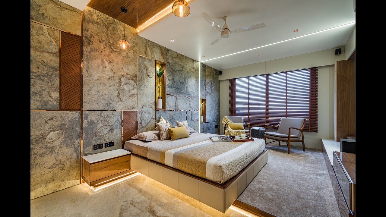 #4BHK #Apartment #Aman #Ahmedabad #Interiordesign By Prashant Parmar #Architect #Bedroom #Interiors