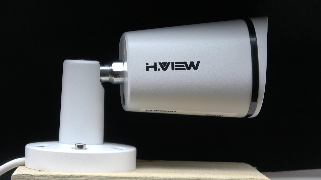 H.View E3 Security Camera - Review with Colour Night Vision Demonstration