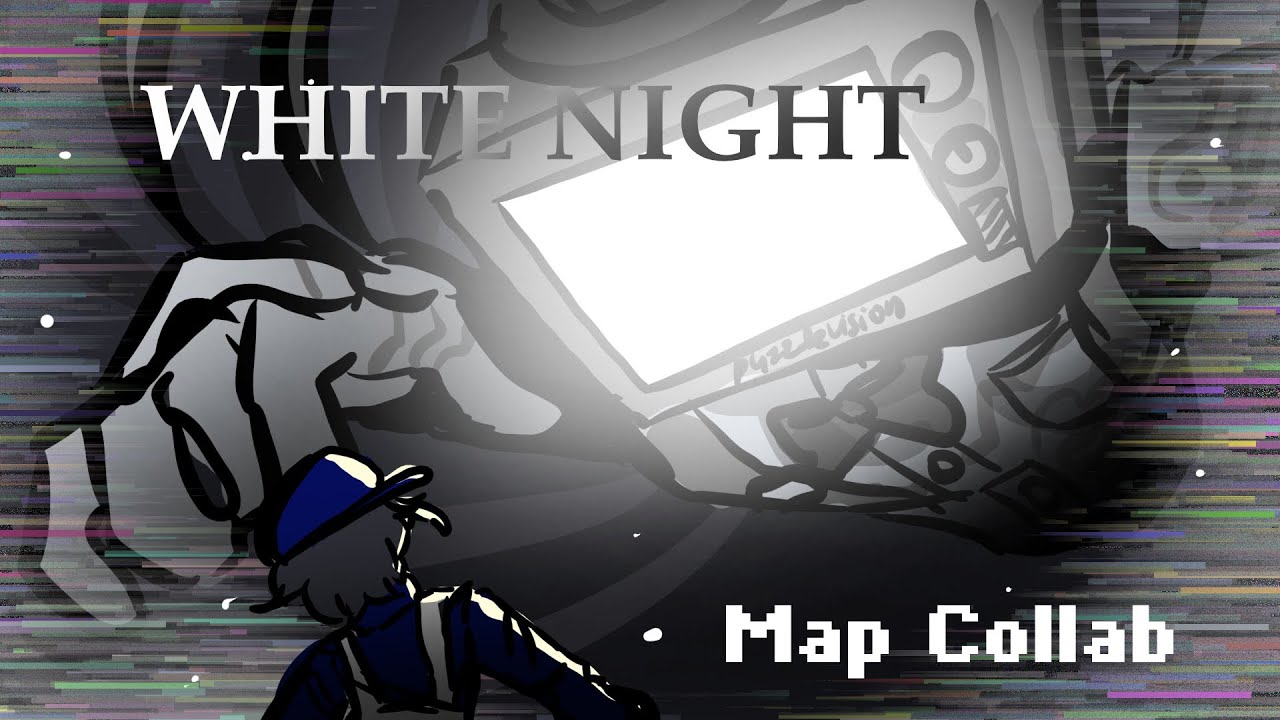 WHITE NIGHT (Puzzlevision VER.) Map collab (a gift for you @SMG4 )