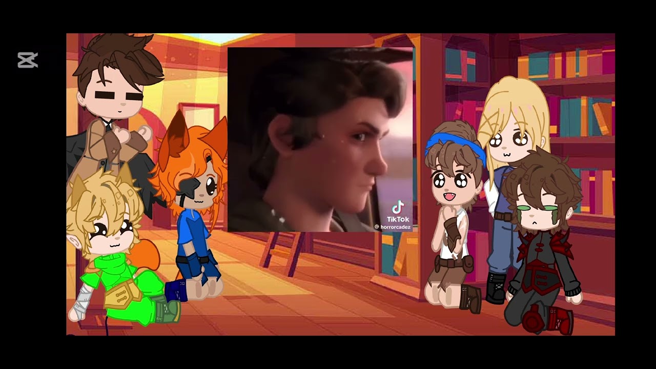 Fandoms react to ben [jwcc] []part 2 finally!! [] repost cus copyright