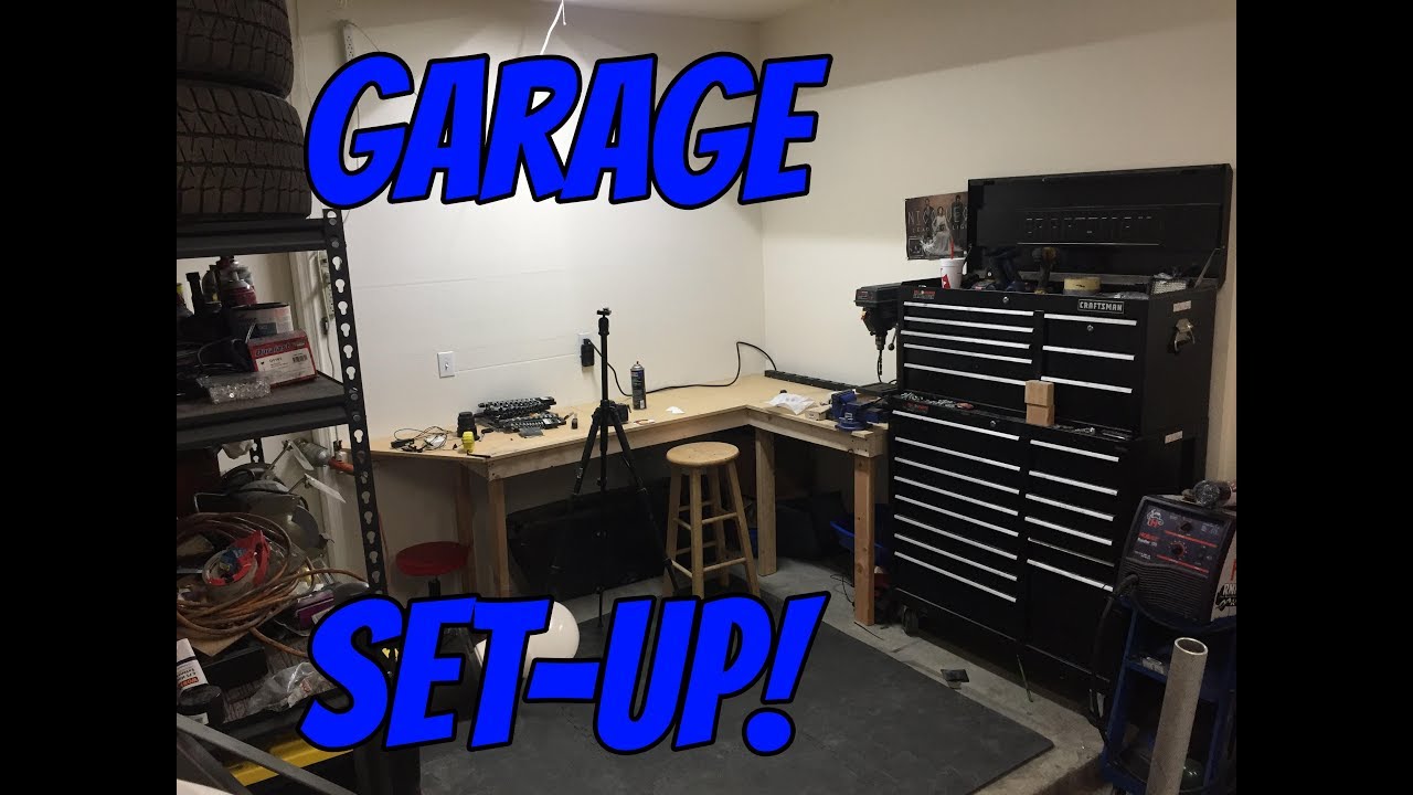 The PERFECT one car garage setup!