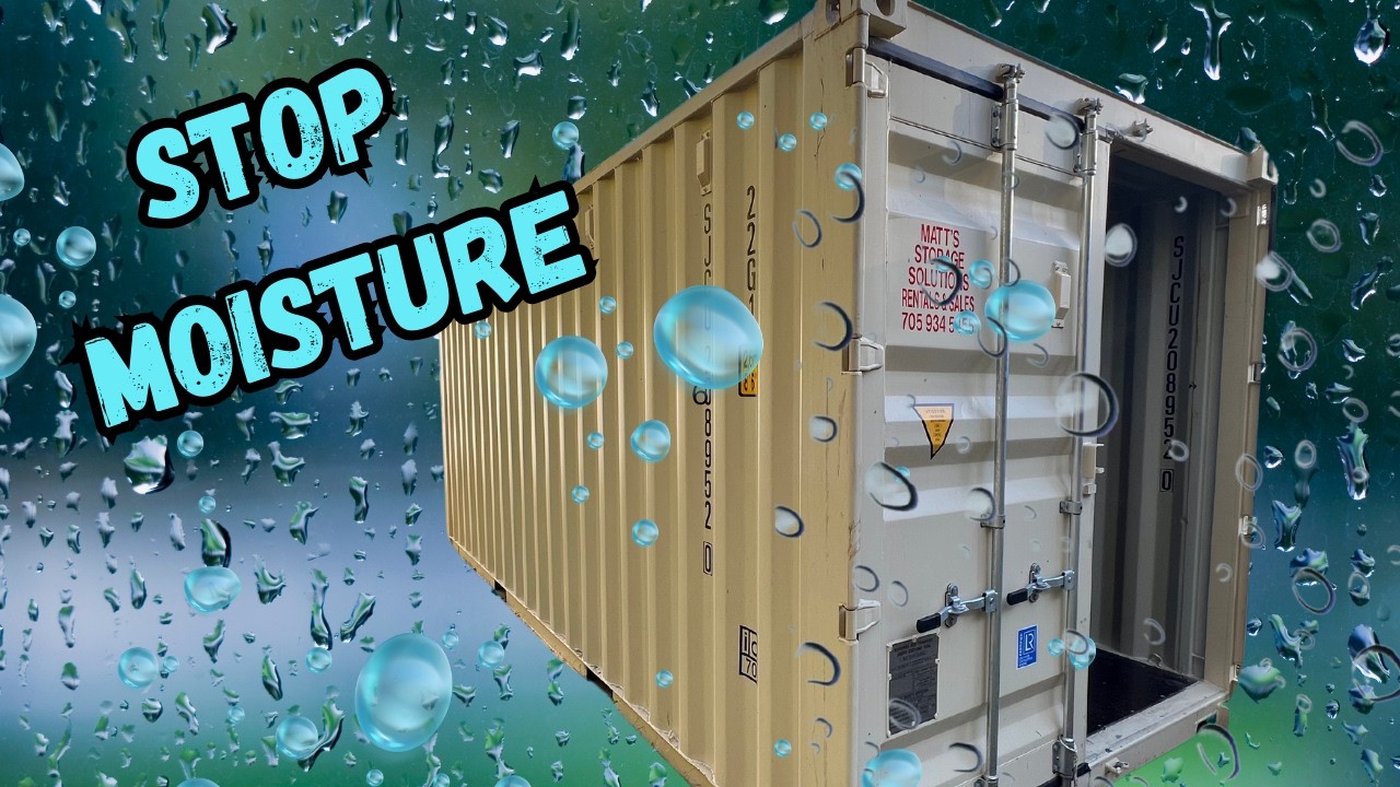 Keep Your Shipping Container Dry: Proven Method to Combat Condensation!