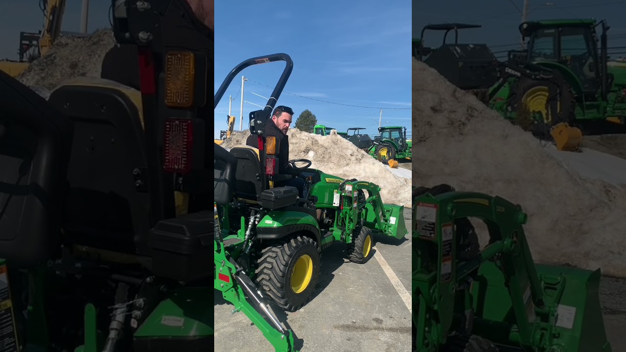 John Deere 260B Backhoe Removal (1025R, 1023E, 2025R)