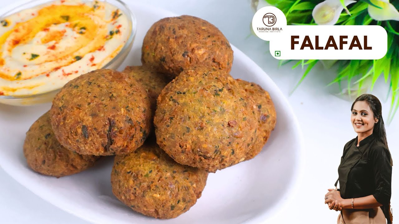Easy Falafal Recipe | Falafal Balls |  Chef Taruna Birla