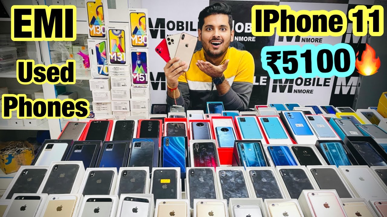 मात्र ₹5100 Mai IPhone 11🔥 IPhone 11 ₹4000 Winner! Mobile N More Discounted Sale on used Phones!