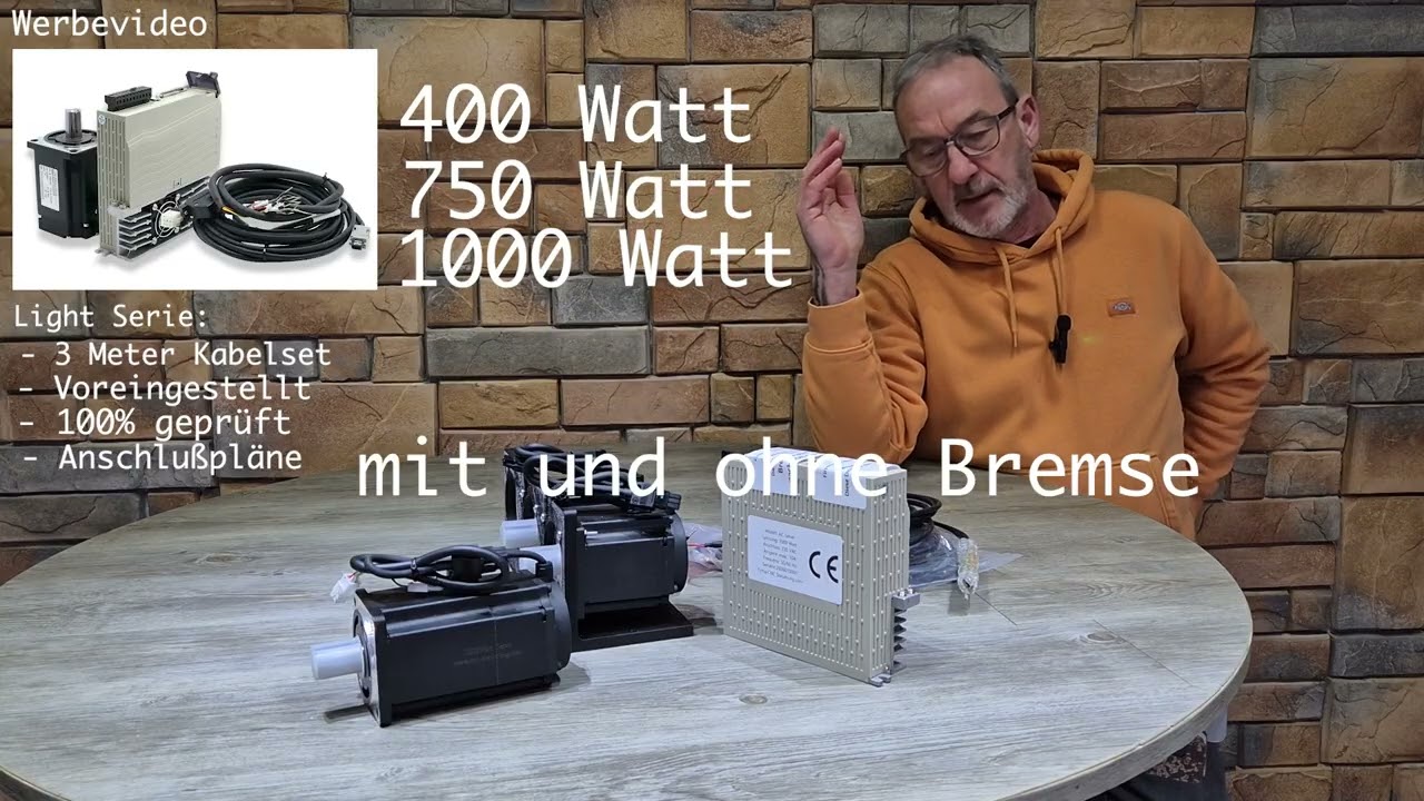 Unser preiswertes Einsteiger Servo System. Keine Angst mehr vor Servosystemen.
