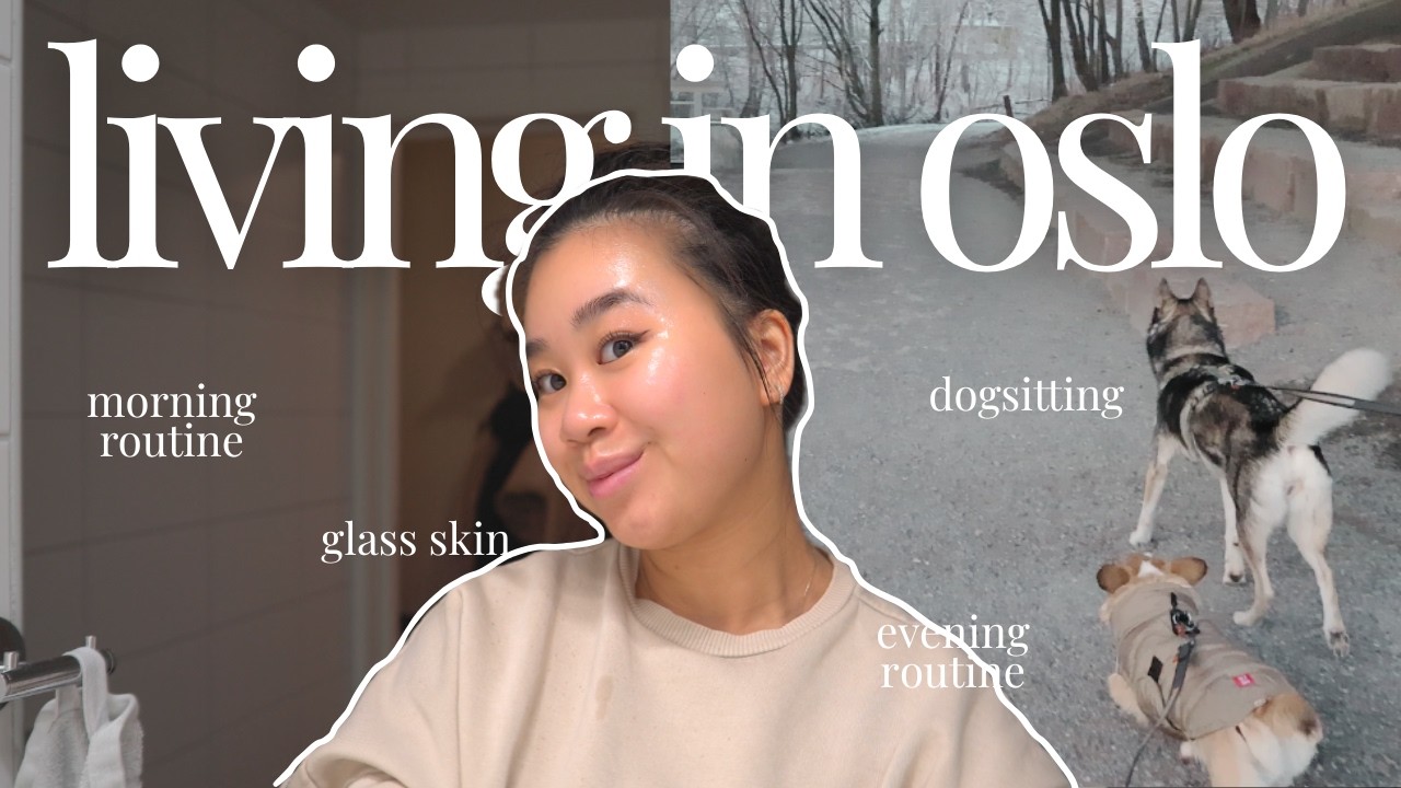 🧖🏼‍♀️ My glass skin routine & dog sitting | slice of life